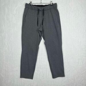 Lululemon On The Fly Pant  27" Size 8‎ Heathered Black (Gray)